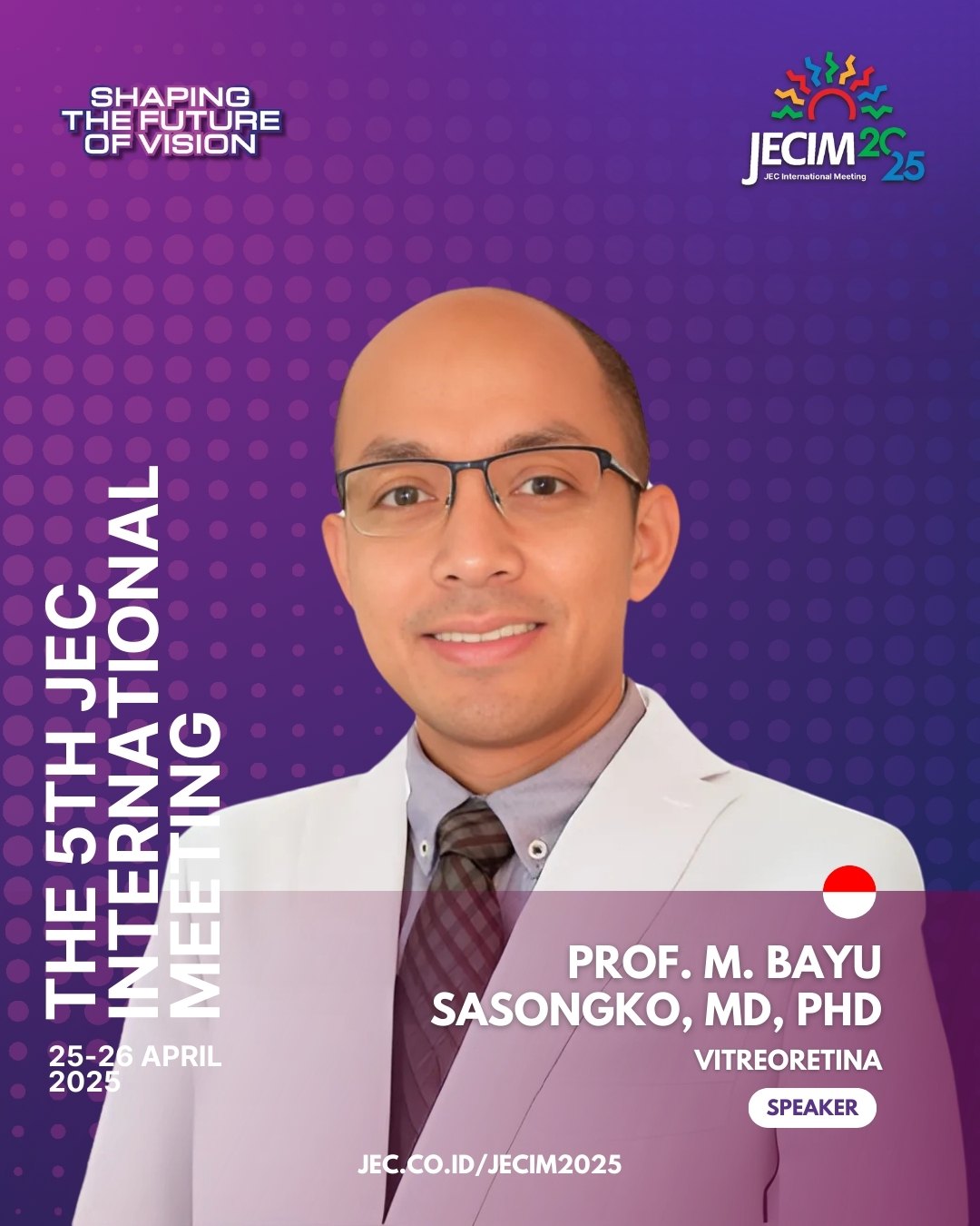 Prof. M. Bayu Sasongko, MD, PhD